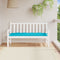 vidaXL - Tuinbankkussen - 150x50x7 - cm - oxford - stof - turquoise