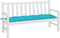 vidaXL - Tuinbankkussen - 150x50x7 - cm - oxford - stof - turquoise