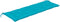 vidaXL - Tuinbankkussen - 150x50x7 - cm - oxford - stof - turquoise