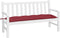 vidaXL - Tuinbankkussen - 150x50x7 - cm - oxford - stof - wijnrood