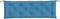 vidaXL - Tuinbankkussen - 150x50x7 - cm - stof - gemêleerd - blauw