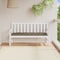 vidaXL - Tuinbankkussen - 150x50x7 - cm - stof - gemêleerd - taupe