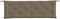 vidaXL - Tuinbankkussen - 150x50x7 - cm - stof - gemêleerd - taupe