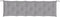 vidaXL - Tuinbankkussen - 180x(50+50)x7 - cm - oxford - stof - grijs