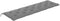 vidaXL - Tuinbankkussen - 180x(50+50)x7 - cm - oxford - stof - grijs