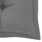 vidaXL - Tuinbankkussen - 180x(50+50)x7 - cm - oxford - stof - grijs