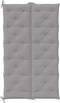 vidaXL - Tuinbankkussen - 180x(50+50)x7 - cm - oxford - stof - grijs