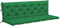 vidaXL - Tuinbankkussen - 180x(50+50)x7 - cm - oxford - stof - groen
