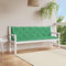 vidaXL - Tuinbankkussen - 180x(50+50)x7 - cm - oxford - stof - groen