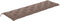 vidaXL - Tuinbankkussen - 180x(50+50)x7 - cm - oxford - stof - taupe
