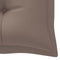 vidaXL - Tuinbankkussen - 180x(50+50)x7 - cm - oxford - stof - taupe