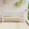 vidaXL - Tuinbankkussen - 180x50x3 - cm - oxford - stof - beige