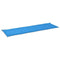 vidaXL - Tuinbankkussen - 180x50x3 - cm - oxford - stof - blauw