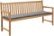 vidaXL - Tuinbankkussen - 180x50x3 - cm - oxford - stof - grijs