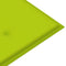 vidaXL - Tuinbankkussen - 180x50x3 - cm - oxford - stof - heldergroen