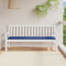 vidaXL - Tuinbankkussen - 180x50x3 - cm - oxford - stof - koningsblauw