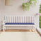 vidaXL - Tuinbankkussen - 180x50x3 - cm - oxford - stof - marineblauw