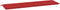 vidaXL - Tuinbankkussen - 180x50x3 - cm - oxford - stof - rood