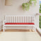vidaXL - Tuinbankkussen - 180x50x3 - cm - oxford - stof - rood