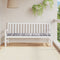 vidaXL - Tuinbankkussen - 180x50x3 - cm - oxford - stof - ruitpatroon - grijs