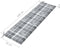 vidaXL - Tuinbankkussen - 180x50x3 - cm - oxford - stof - ruitpatroon - grijs