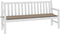 vidaXL - Tuinbankkussen - 180x50x3 - cm - oxford - stof - taupe