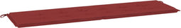 vidaXL - Tuinbankkussen - 180x50x3 - cm - oxford - stof - wijnrood