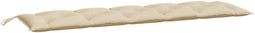 vidaXL - Tuinbankkussen - 180x50x7 - cm - oxford - stof - beige