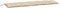vidaXL - Tuinbankkussen - 180x50x7 - cm - oxford - stof - beige