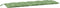 vidaXL - Tuinbankkussen - 180x50x7 - cm - oxford - stof - bladpatroon