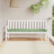 vidaXL - Tuinbankkussen - 180x50x7 - cm - oxford - stof - bladpatroon