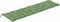 vidaXL - Tuinbankkussen - 180x50x7 - cm - oxford - stof - bladpatroon