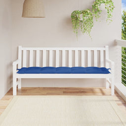 vidaXL - Tuinbankkussen - 180x50x7 - cm - oxford - stof - blauw