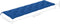 vidaXL - Tuinbankkussen - 180x50x7 - cm - oxford - stof - blauw