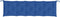 vidaXL - Tuinbankkussen - 180x50x7 - cm - oxford - stof - blauw
