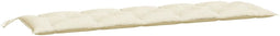 vidaXL - Tuinbankkussen - 180x50x7 - cm - oxford - stof - crèmekleurig