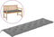 vidaXL - Tuinbankkussen - 180x50x7 - cm - oxford - stof - grijs