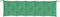 vidaXL - Tuinbankkussen - 180x50x7 - cm - oxford - stof - groen