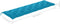 vidaXL - Tuinbankkussen - 180x50x7 - cm - oxford - stof - lichtblauw