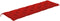 vidaXL - Tuinbankkussen - 180x50x7 - cm - oxford - stof - rood