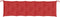 vidaXL - Tuinbankkussen - 180x50x7 - cm - oxford - stof - rood