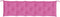 vidaXL - Tuinbankkussen - 180x50x7 - cm - oxford - stof - roze