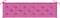 vidaXL - Tuinbankkussen - 180x50x7 - cm - oxford - stof - roze