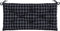 vidaXL - Tuinbankkussen - 180x50x7 - cm - oxford - stof - ruitpatroon - zwart