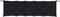 vidaXL - Tuinbankkussen - 180x50x7 - cm - oxford - stof - ruitpatroon - zwart