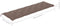 vidaXL - Tuinbankkussen - 180x50x7 - cm - oxford - stof - taupe