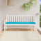 vidaXL - Tuinbankkussen - 180x50x7 - cm - oxford - stof - turquoise