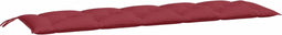vidaXL - Tuinbankkussen - 180x50x7 - cm - oxford - stof - wijnrood