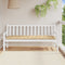 vidaXL - Tuinbankkussen - 180x50x7 - cm - stof - gemêleerd - beige