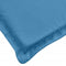 vidaXL - Tuinbankkussen - 180x50x7 - cm - stof - gemêleerd - blauw